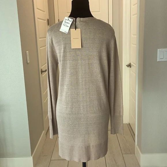 Halogen Cardigan in Oxford Tan Size XS NWT - Picture 4 of 9
